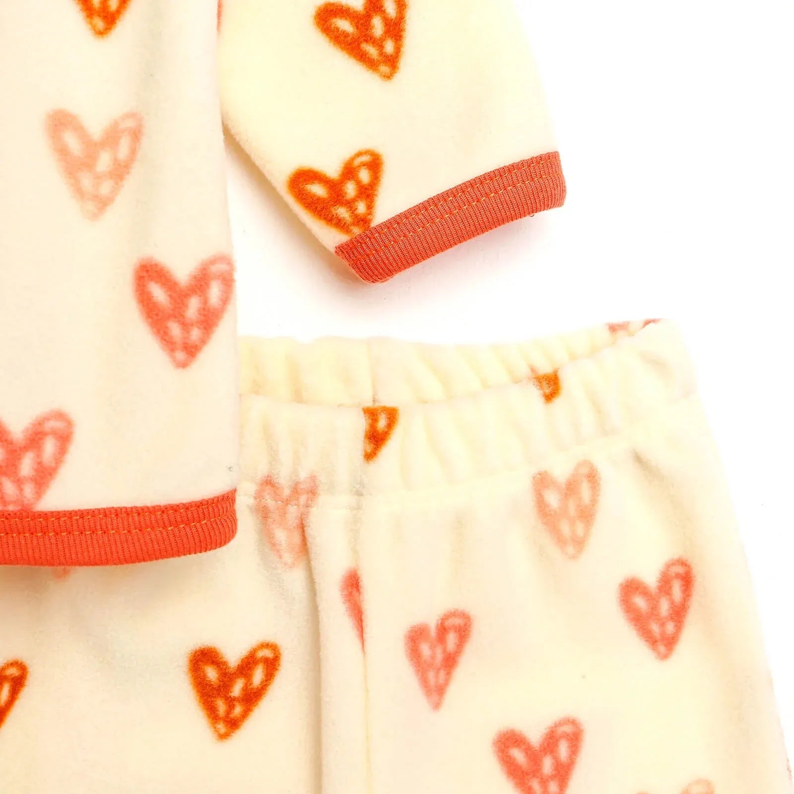 Siaced Gwau Melfed i Faban Merch Newydd-anedig HelloBaby