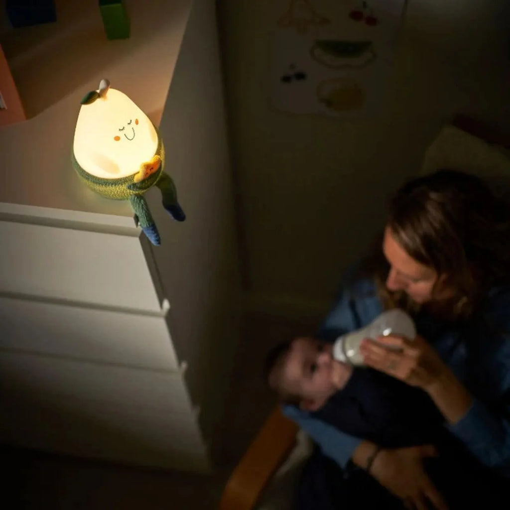 Golau Nos Badabulle Bertille Silicon Glow y gellir ei ailwefru