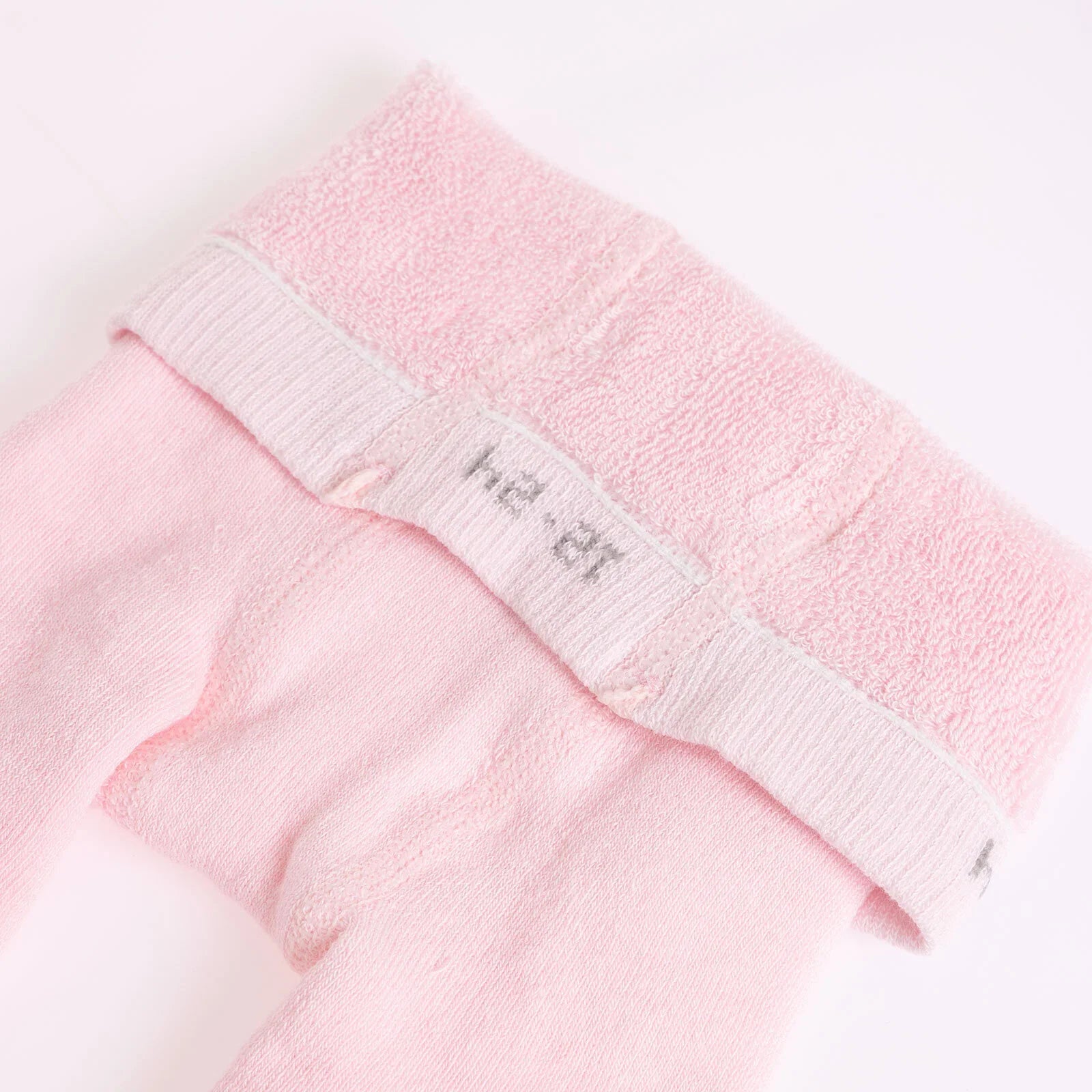 Tynnau i Faban Merch HelloBaby - Pinc Ysgafn