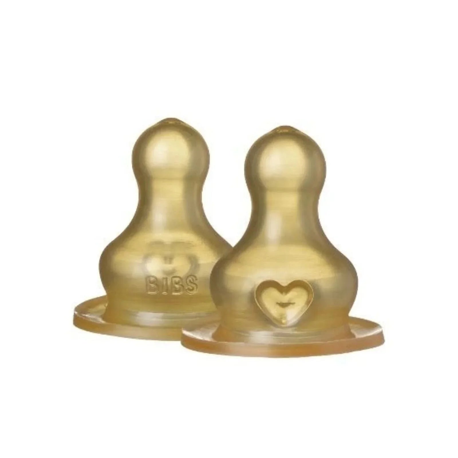 BIBS Latex Medium Flow Bottle Teats 0+ months Pack of 2