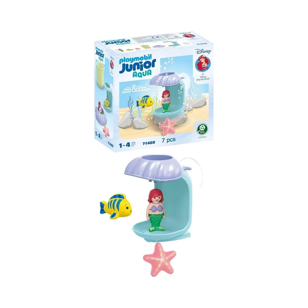 Playmobil Junior Aqua &amp; Disney 71460 Cawod Cregyn Ariel
