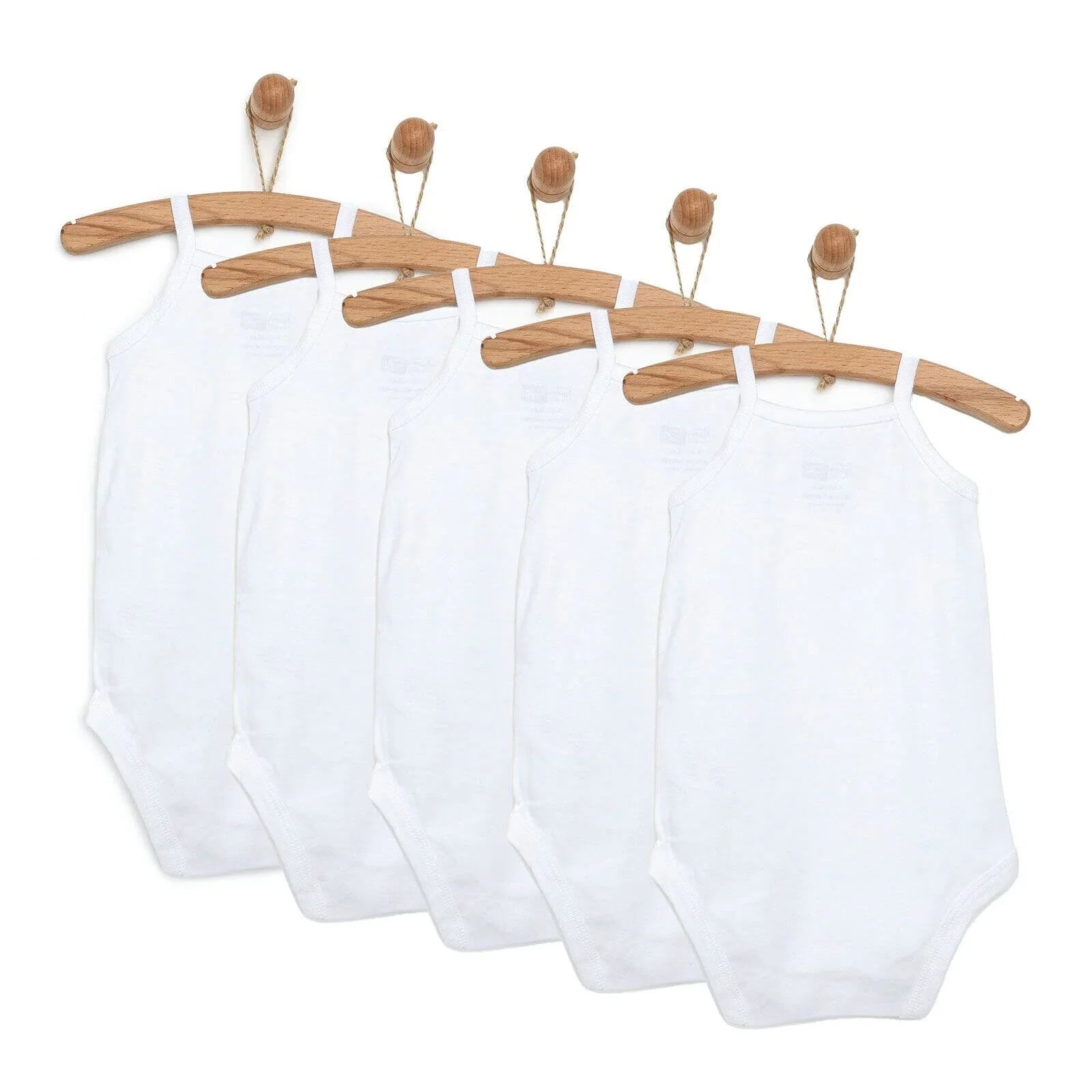 Bodysuit Strapiau Unisex HelloBaby 5 pcs