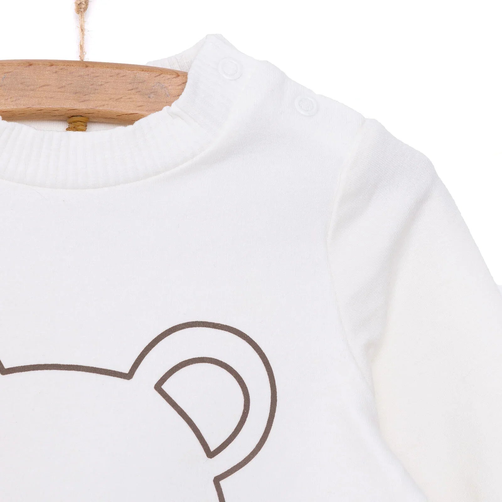 HelloBaby Newborn Girl  Cat Printed Sweatshirt