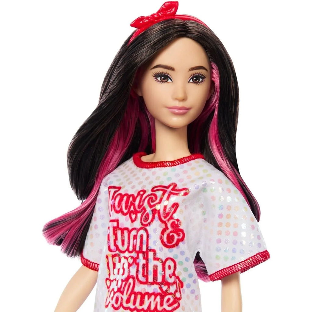 Barbie Fashionista Twisty Turn Up the Volume Doll (Barbie Ffasiwnista Twisty Turn Up the Volume Doll)