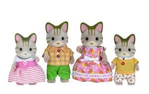 Set Chwarae Teulu Cathod Gyntedig Sylvanian Families ar gyfer Plant 3 Oed a Hŷn