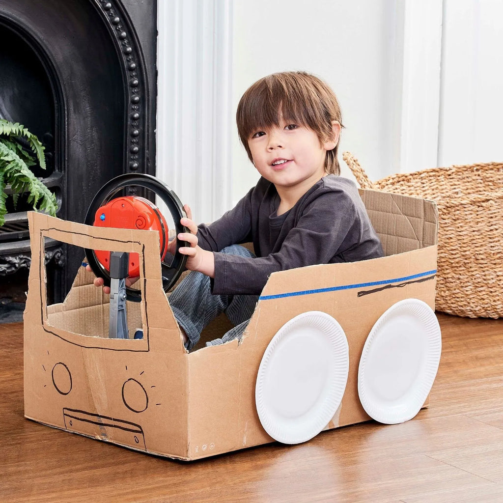 Olwyn Llywio Casdon Gyda System Llywio Satelital