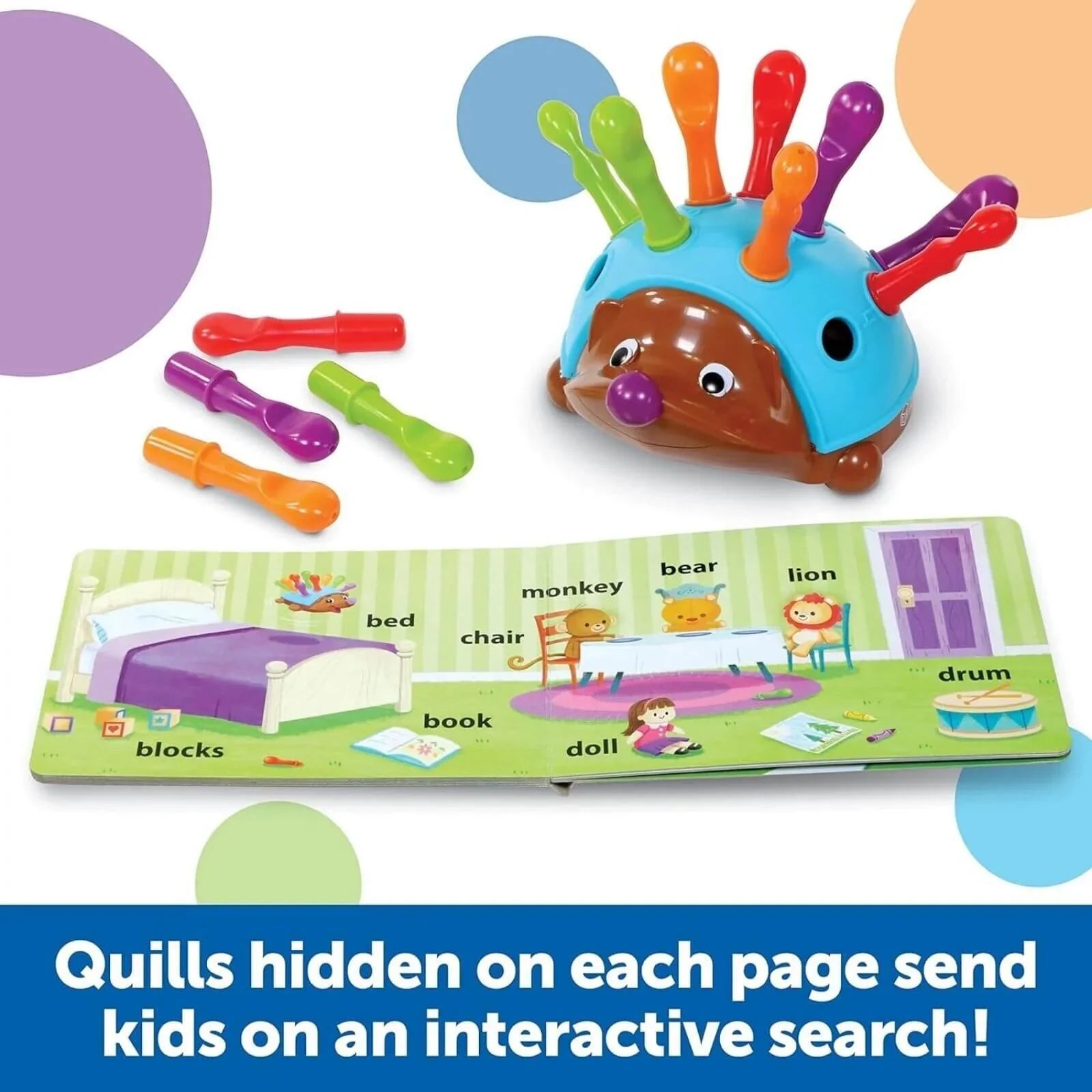 Adnoddau Dysgu Spike y Draenog Mân-modur Geiriau Cyntaf