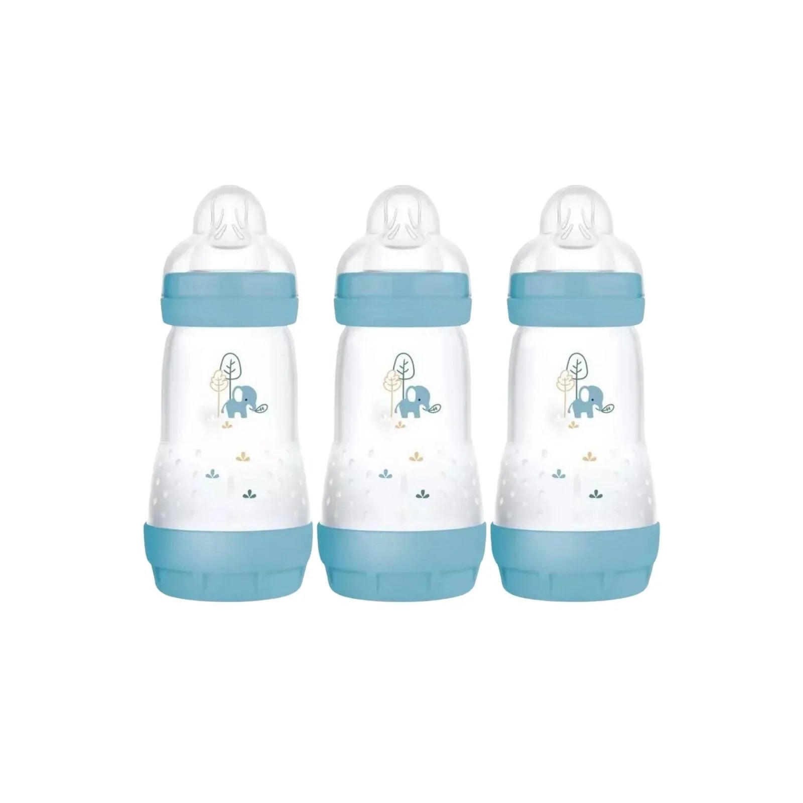 MAM Easy Start Anti-Colic Bottle 260ml Pack of 3 - Blue