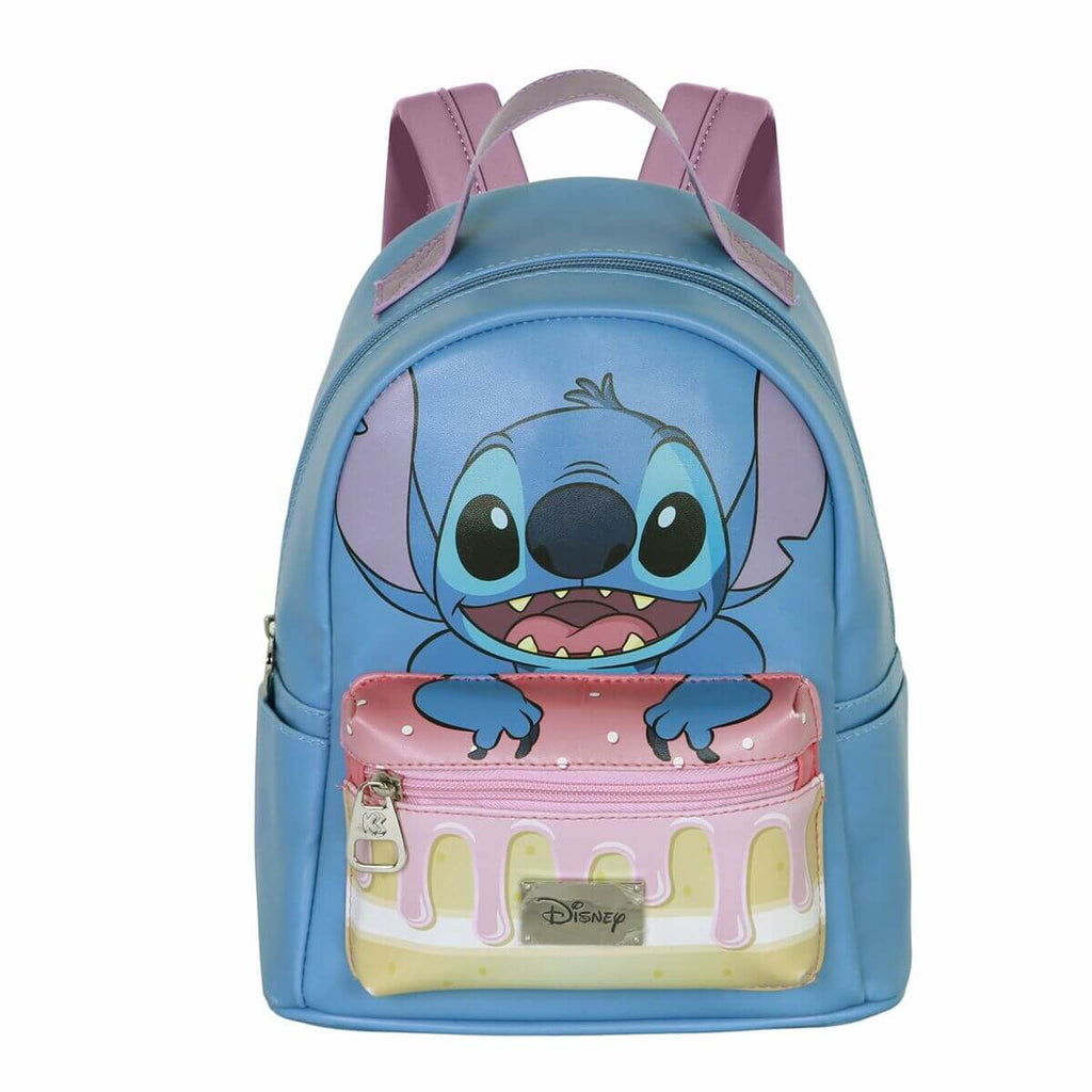 Casual Backpack Lilo & Stitch featuring Stitch with a cute design and vibrant colors, perfect for unisex casual use.