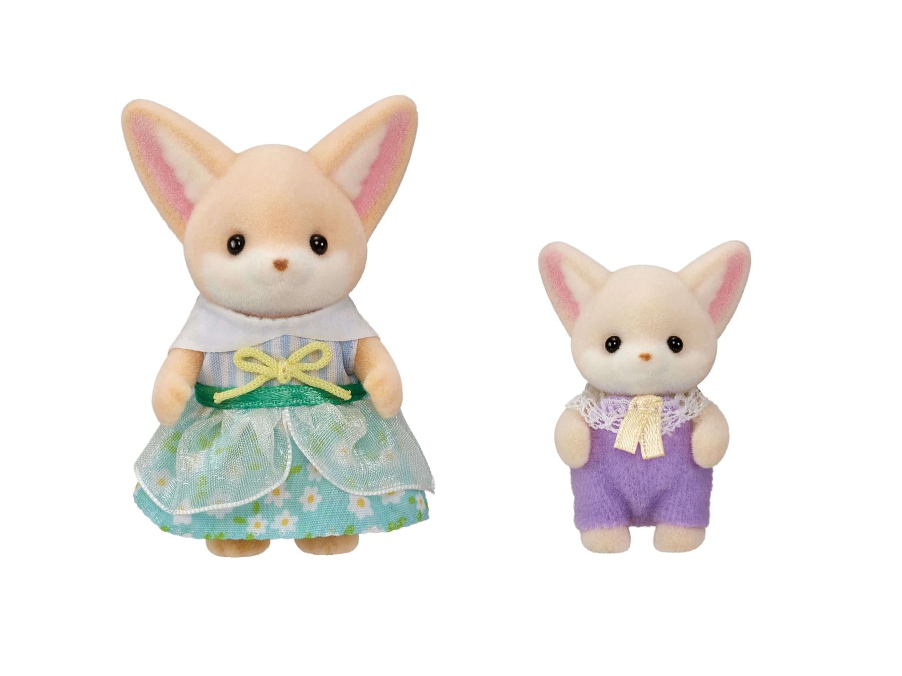 Set Pignic Sylvanian Families Sunny, Chwaer a Babi Llwynog Fennec, 3+ oed.