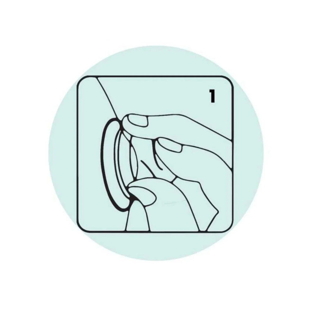 Tethau Silikon Mamajoo gyda Blwch Storio, Pecyn o 2