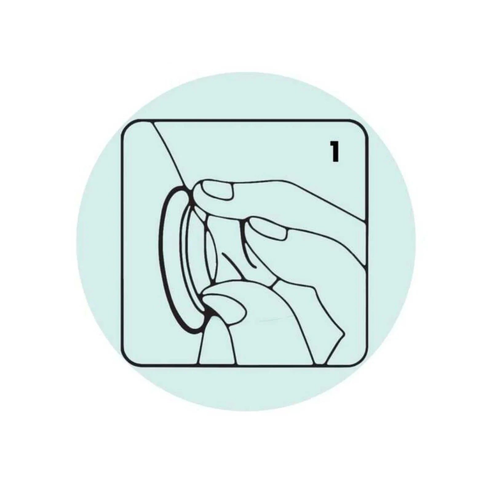 Tethau Silikon Mamajoo gyda Blwch Storio, Pecyn o 2