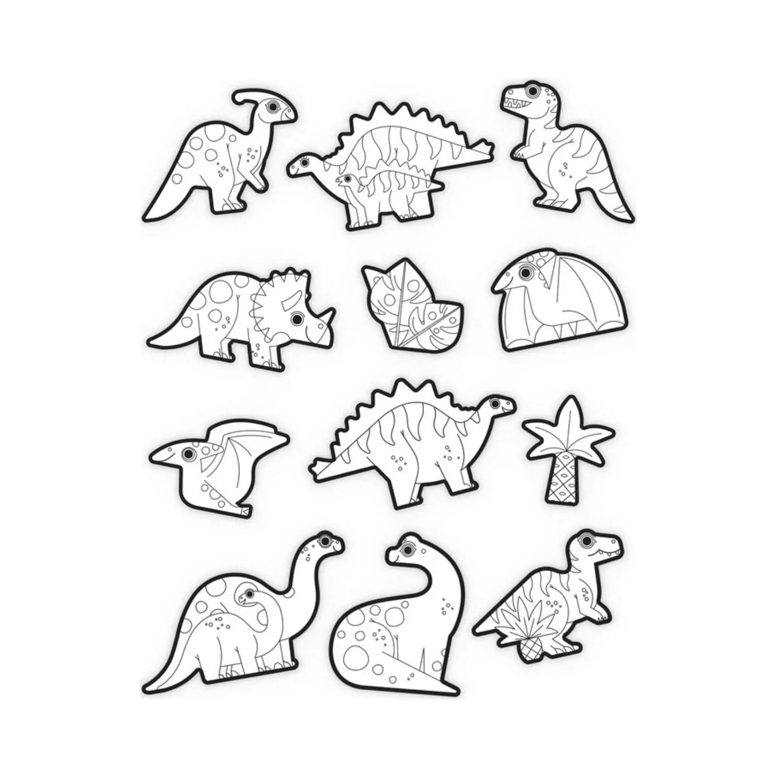 Crocodile Creek Dinosaurs Colouring Stickers