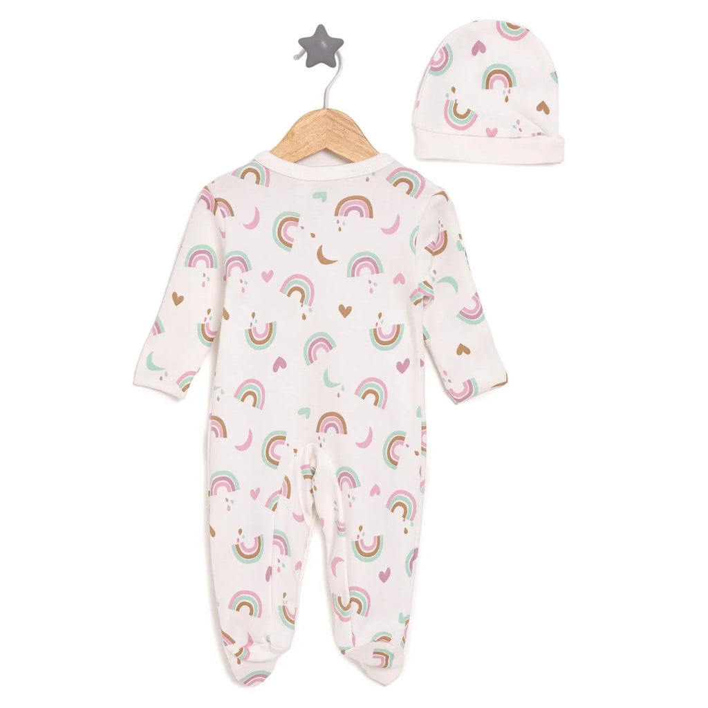 Siwmpsuit a Het i Ferched HelloBaby - Ecru