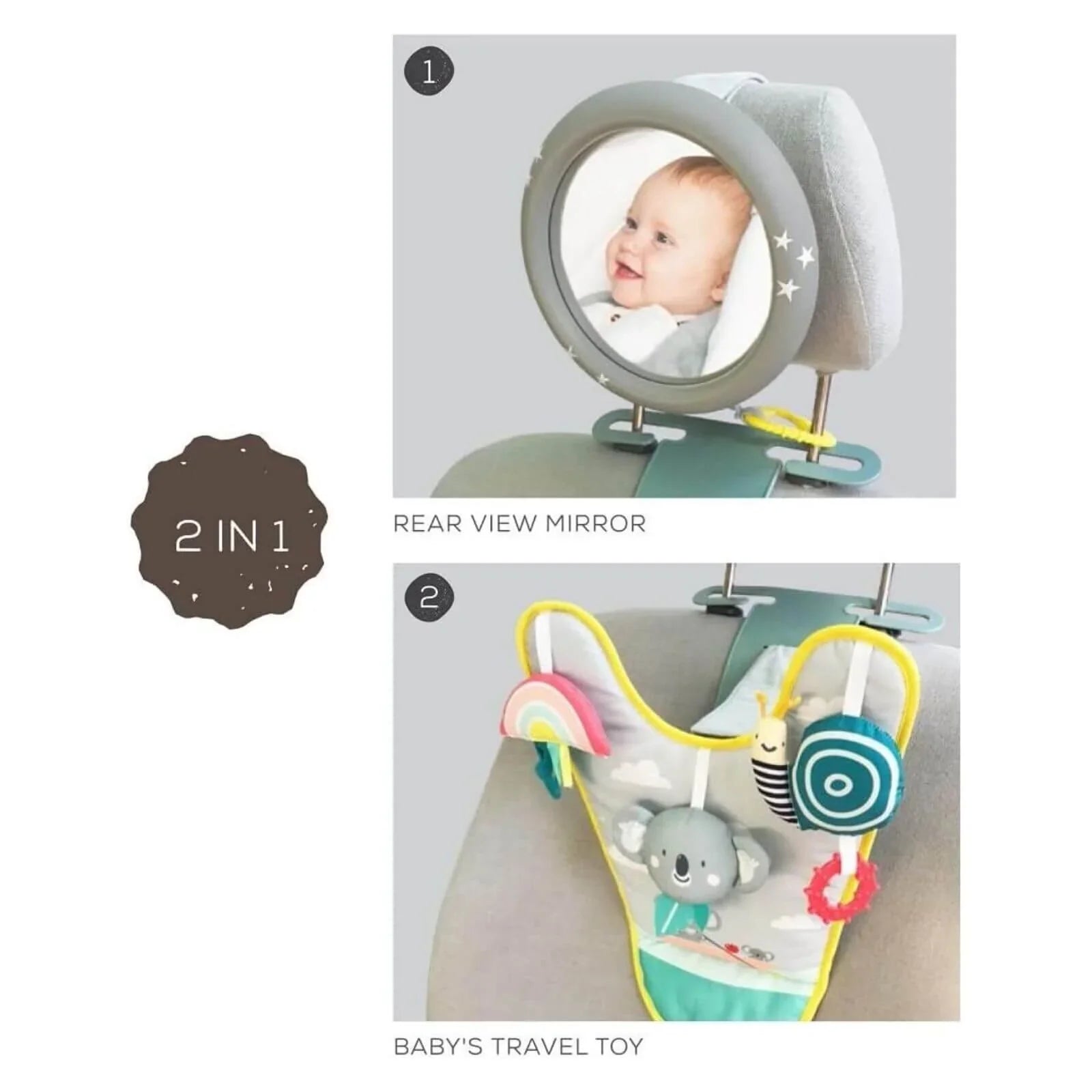 Canolfan Chwarae Koala yn y Car gan Taf Toys