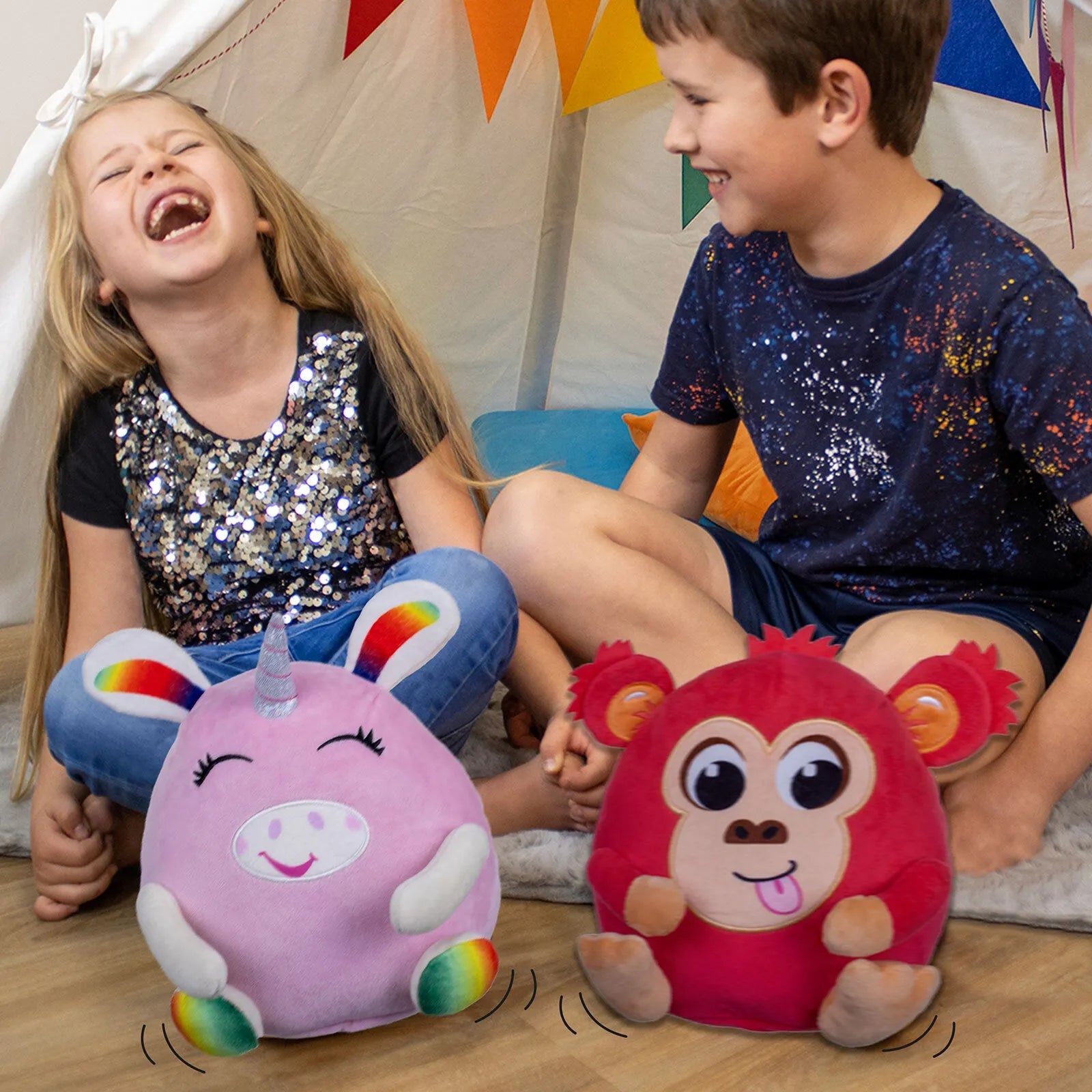 Unicorn Gwyntog o'r Gwddw