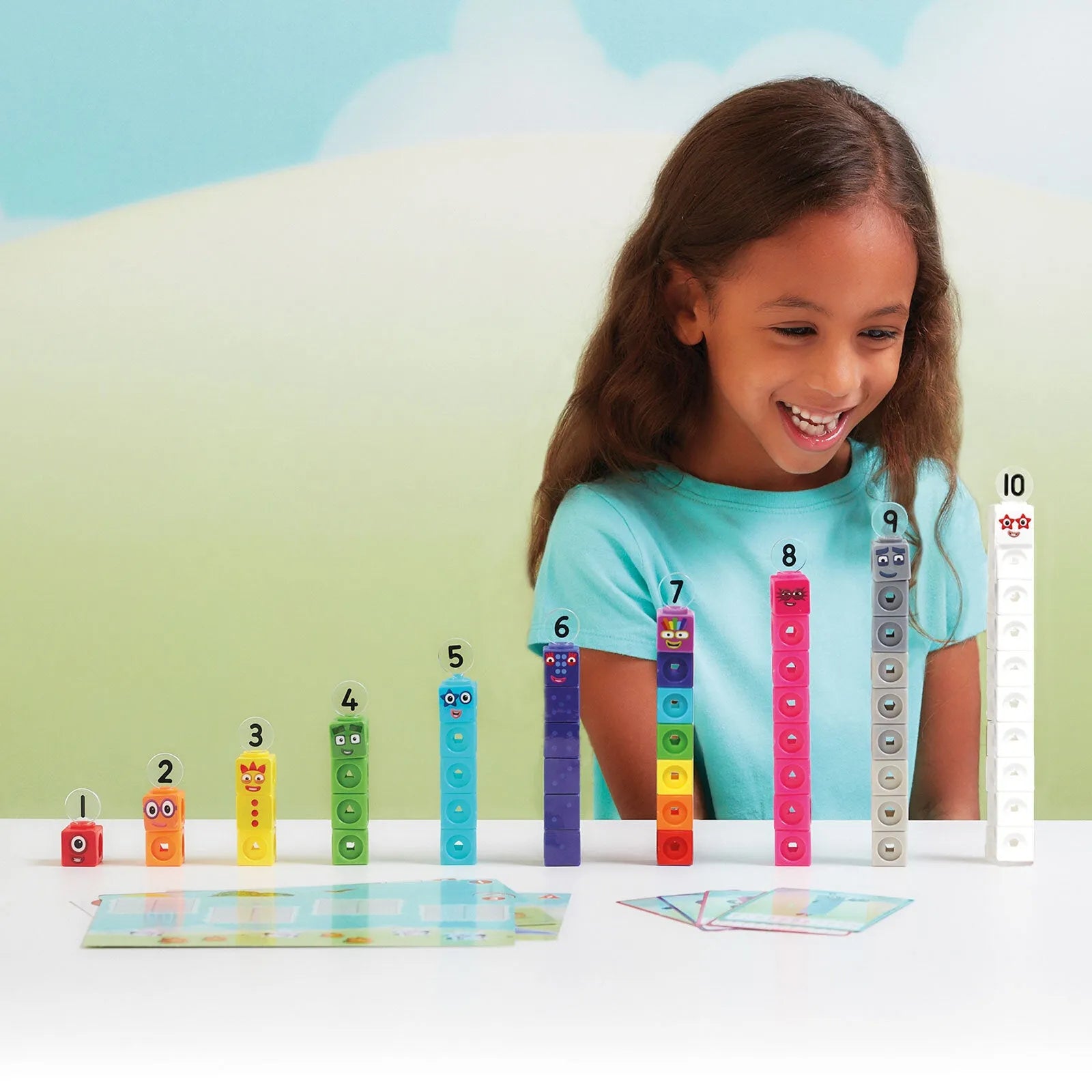 Set Ciwbiau Mathlink Numberblocks 1-10 Numberblocks