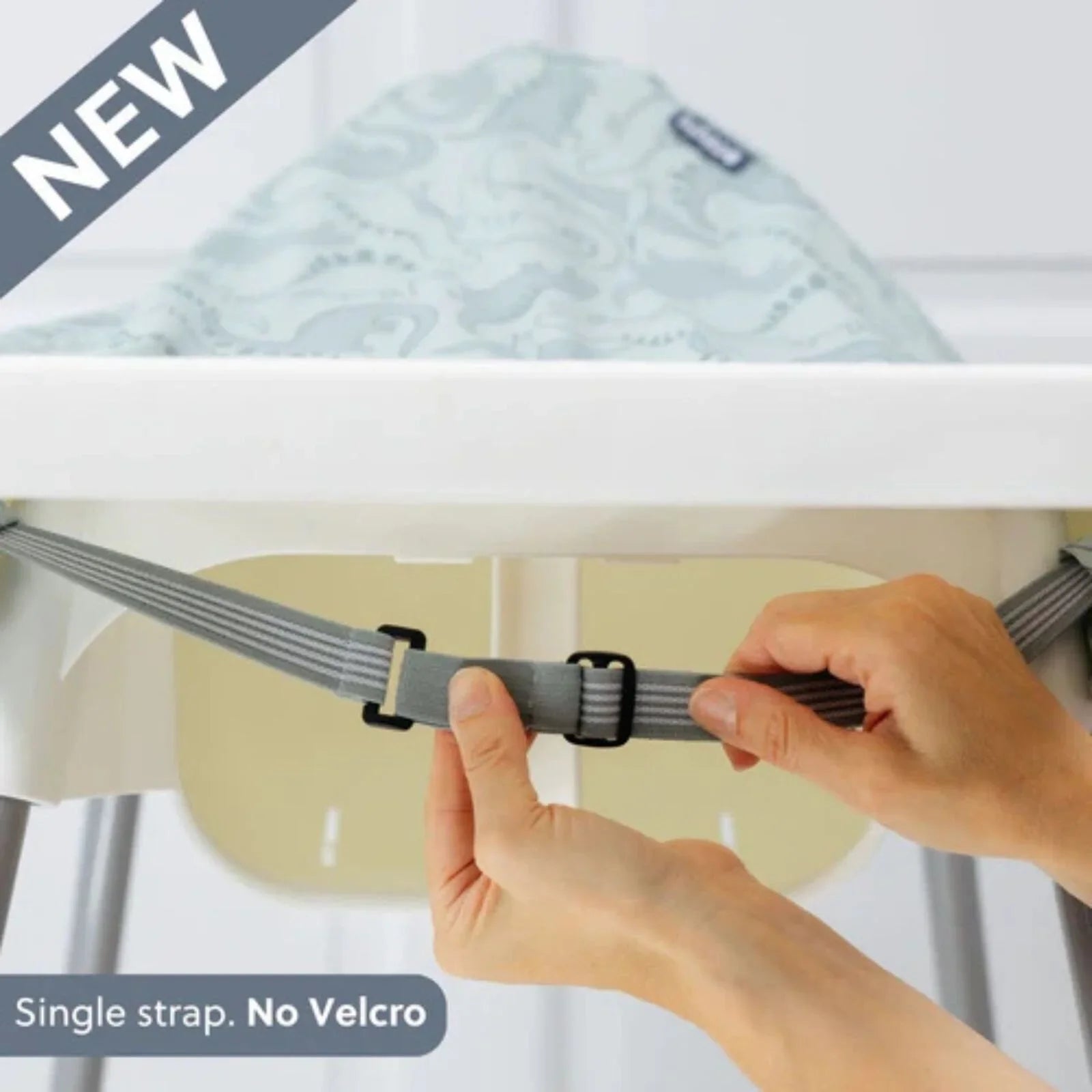 Bib amddiffynnol Bibado ar gyfer diddyfnu - Serengeti Spaghetti