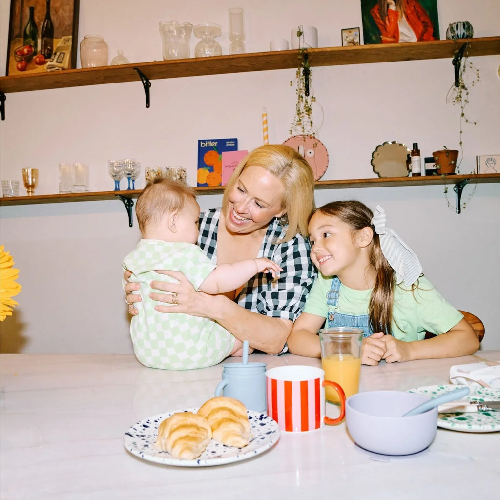 Cwpan Silicôn Pippeta gyda Gwelltyn - Halen Môr