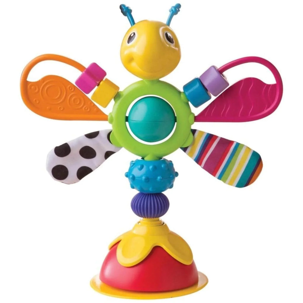 Tegan bwrdd Lamaze Freddie the Firefly i fabi, 6+ mis.