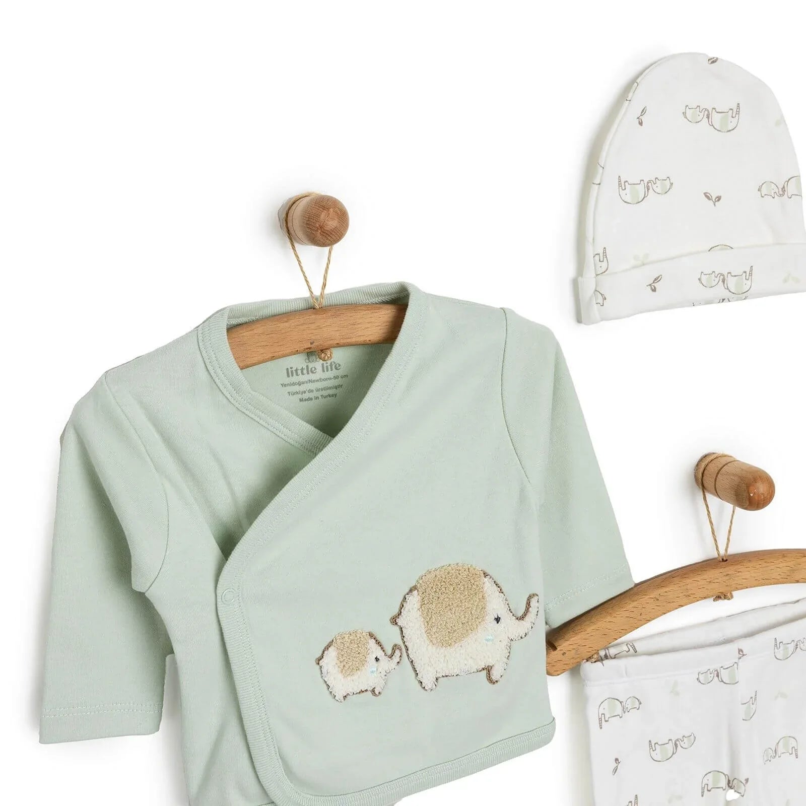 Set Cychwynnol 5 Darn ar gyfer Newydd-anedig Little Life Baby Boy - Amryliw