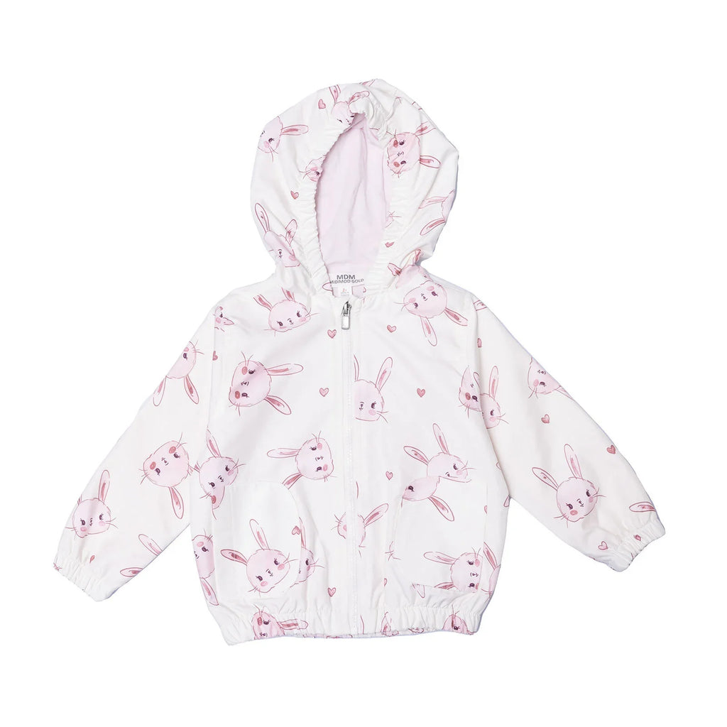 Midimod Girl Raincoat - Ecru