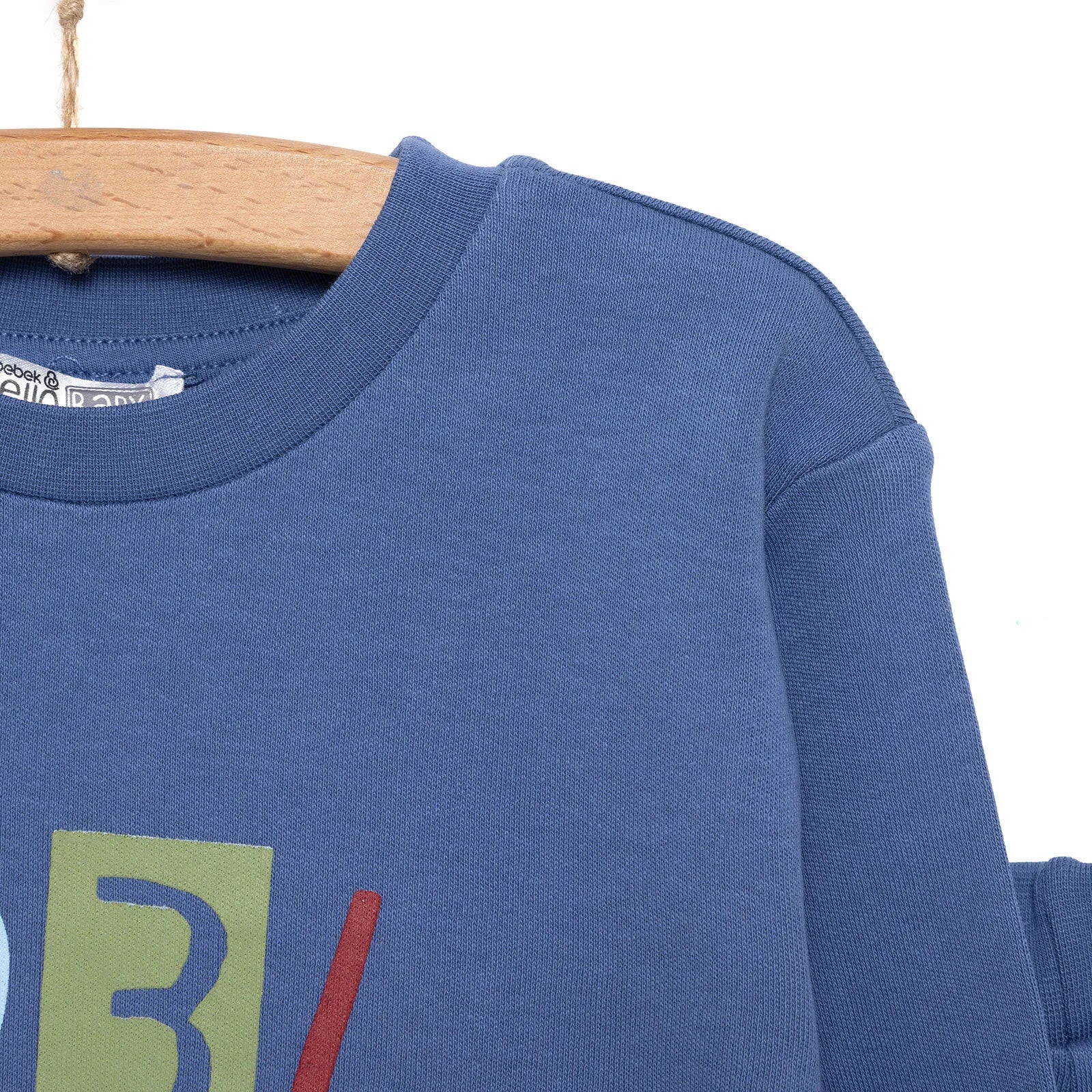 Siwmpsuit Sylfaenol HelloBaby - Glas Tywyll