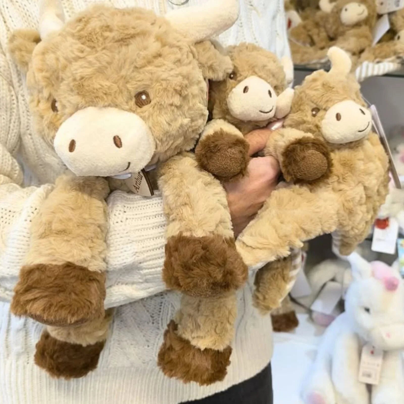 Keeleco Babi Hamish, Buwch Ucheldirol 15cm