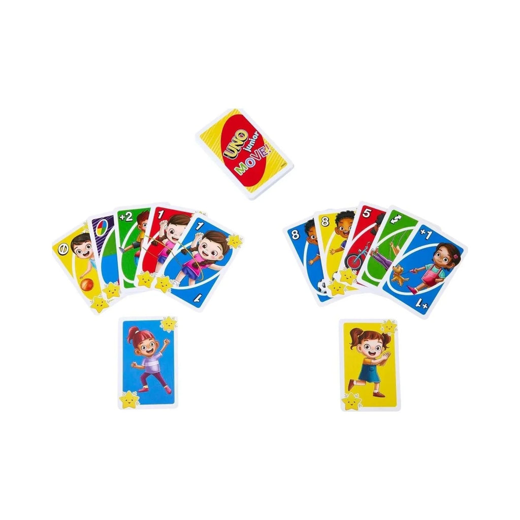 Gêm Gardiau Mattel Uno Junior Move