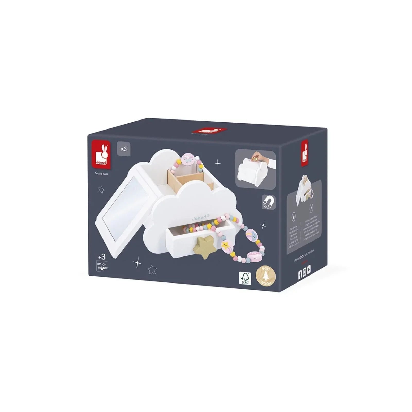 Janod Jewellery Box - Unicorn