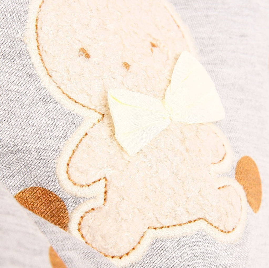 Cassiope Newborn Biscuits Footed Jumpsuit - Grey