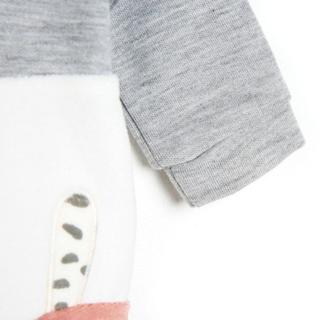 Siwmpsuit Cassiope Newborn Velvet â Thraed - Lliw Powdwr