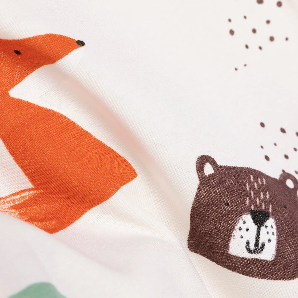 Siwtiau Corff Bachgen HelloBaby â Llewys Hir (Pecyn o 2) - Beige