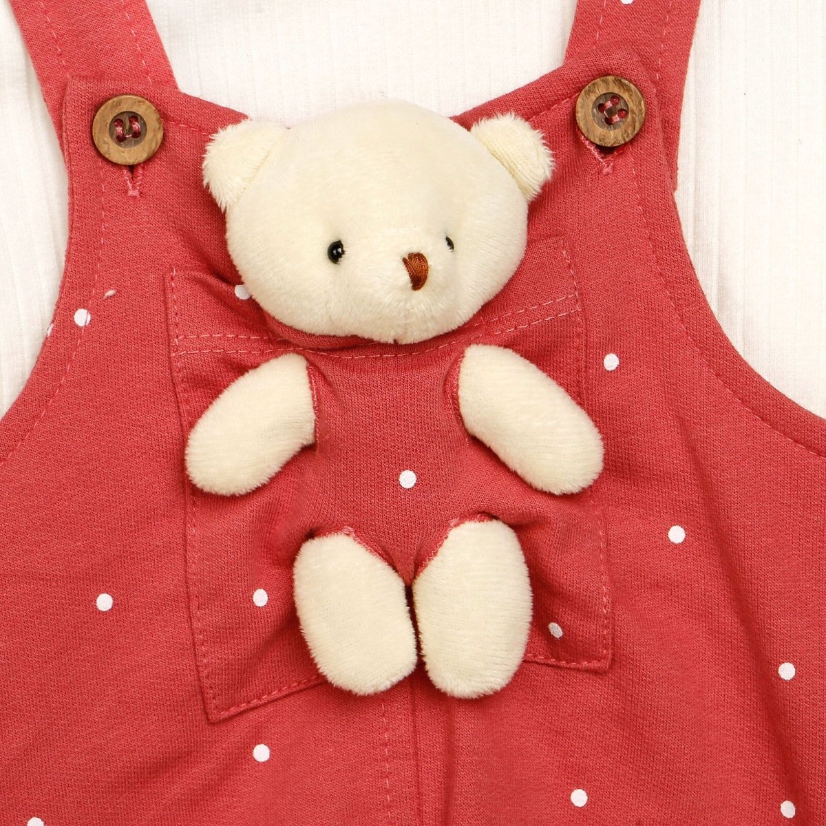 Sgert Salopette Tuffy - Crys chwys - Pinc golau