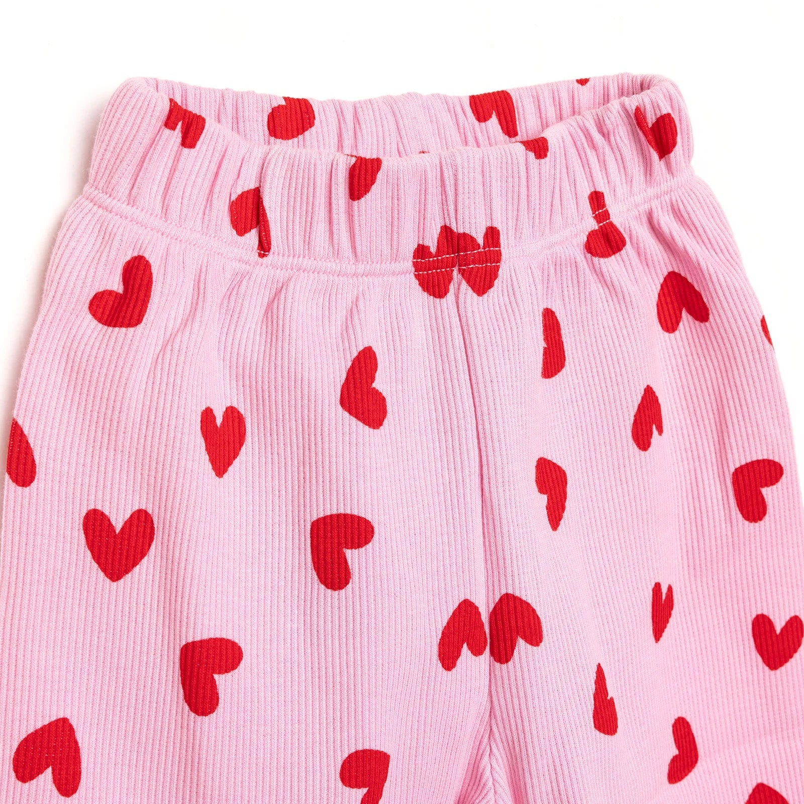 Set Pyjamas Llewys Hir i Ferched HelloBaaby - Pinc