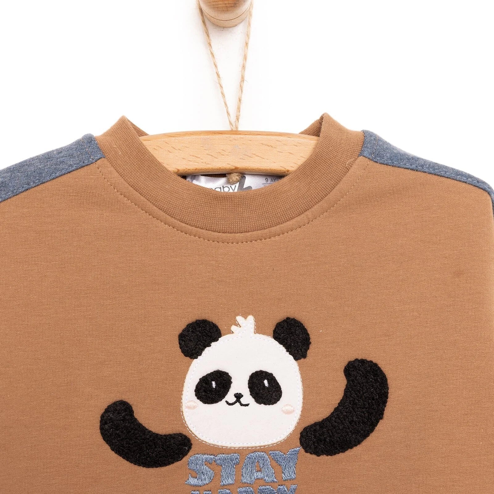 BabyZ Cool Boy Boy Sweatshirt-Pants - Brown