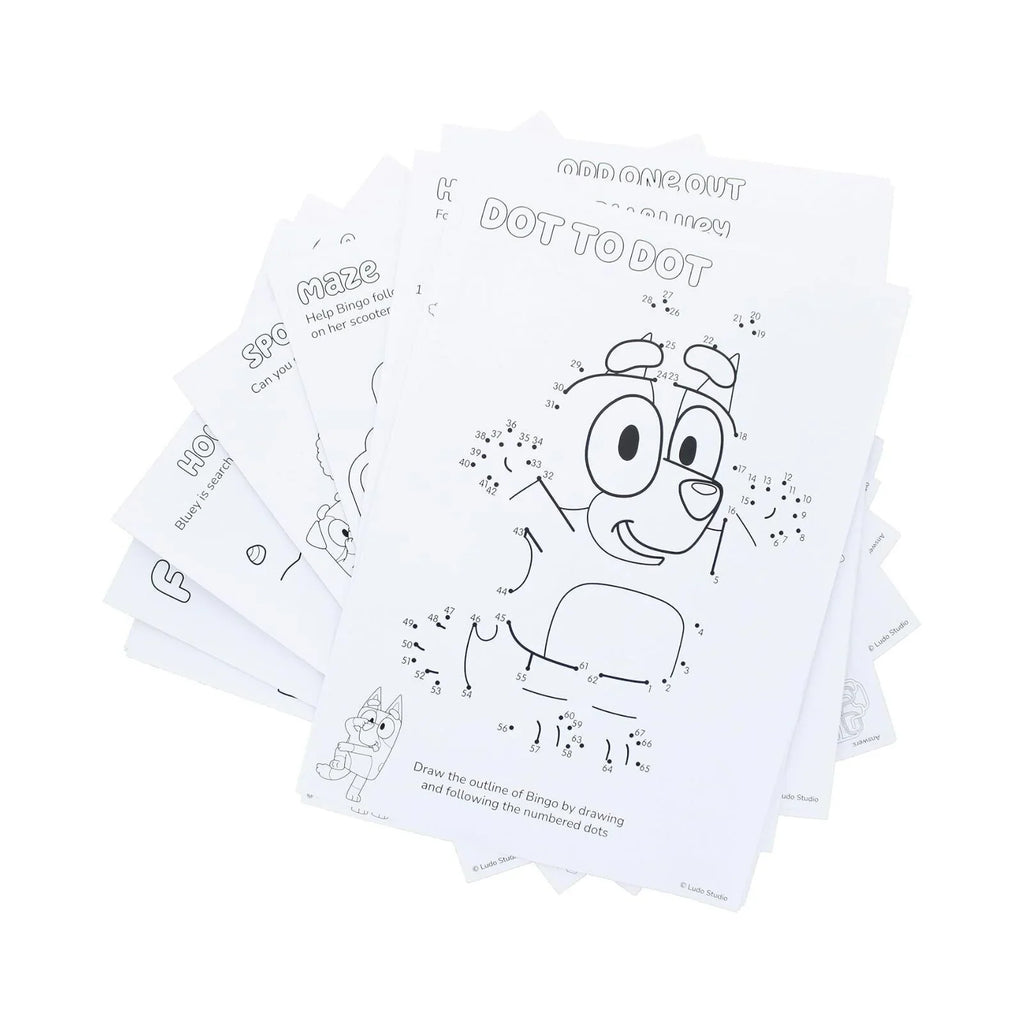 Bluey Poster Activity Set