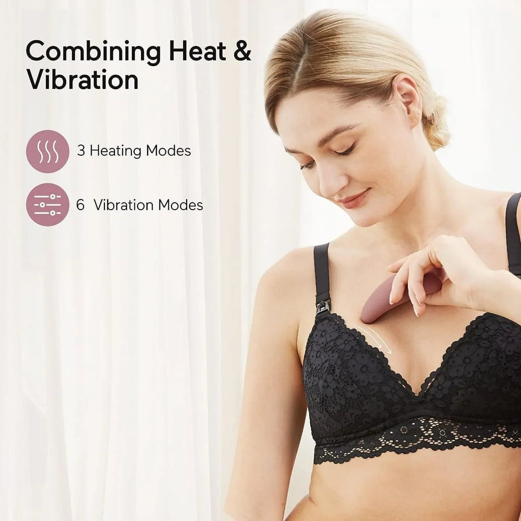 Momcozy Tylino Llaethiad Cynnes a Dirgrynol