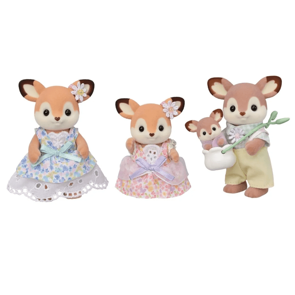Set Chwarae Teulu Ceirw Sylvanian Families ar gyfer Plant 3 Oed ac I fyny