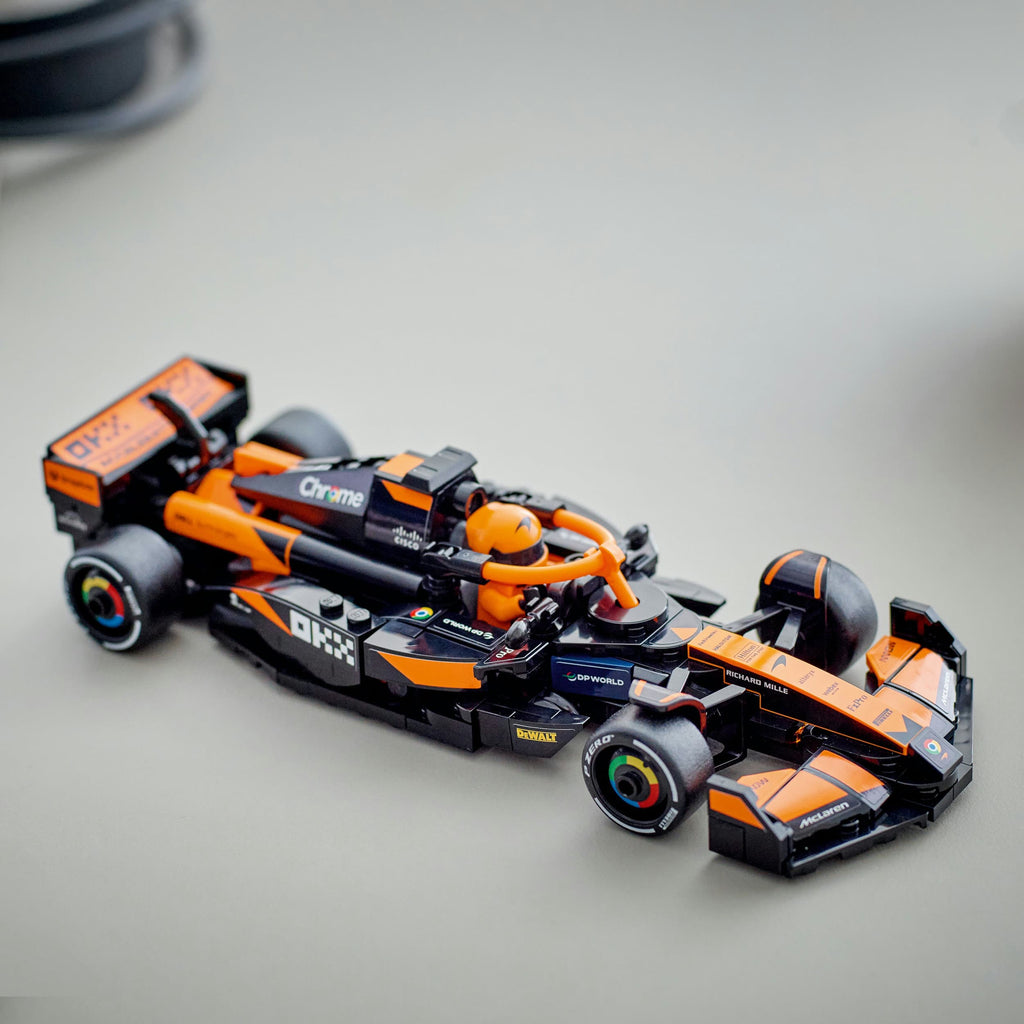 Lego Speed Champions 77251 Car Rasio MCL38 Tîm McLaren F1 ar gyfer Plant 10+ oed