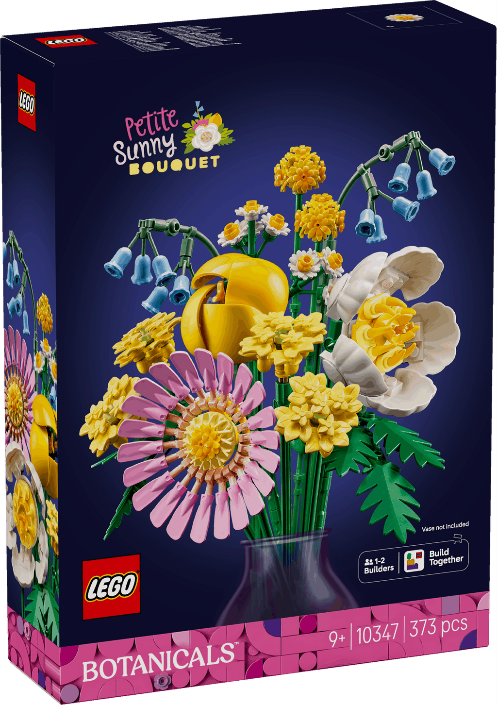 Lego Botanicals 10347 Bouquet Bach Sloneog Adeiladadwy, Anrheg i Bersonau 9+ oed