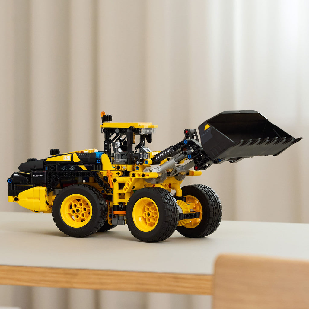 Lego Technic 42209 Volvo L120 Llwythwr Olwynion Trydan ar gyfer Plant 9 Oed a Hŷn