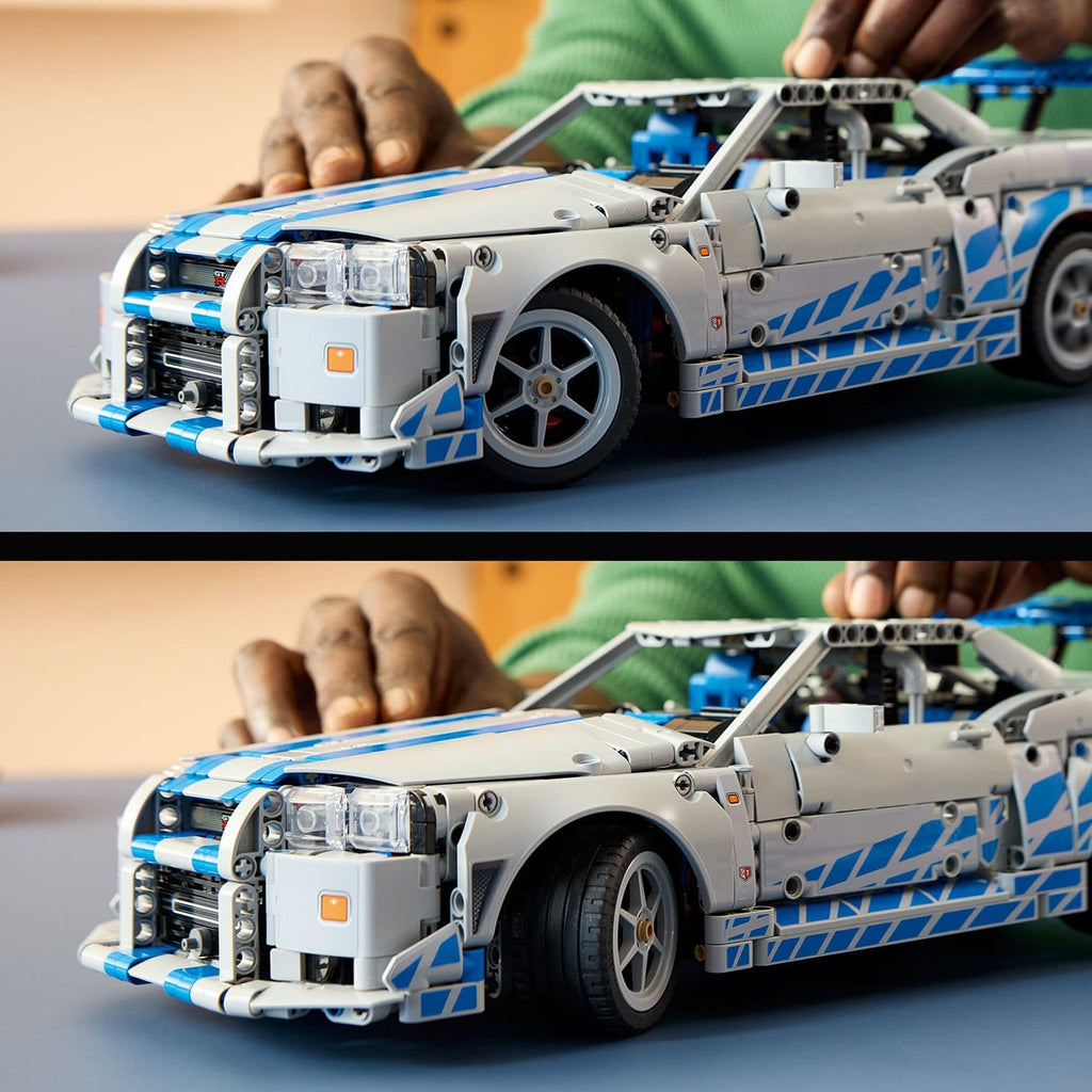 Lego Technic 42210 2 Fast 2 Furious Nissan Skyline GT-R (R34) Oed 18+