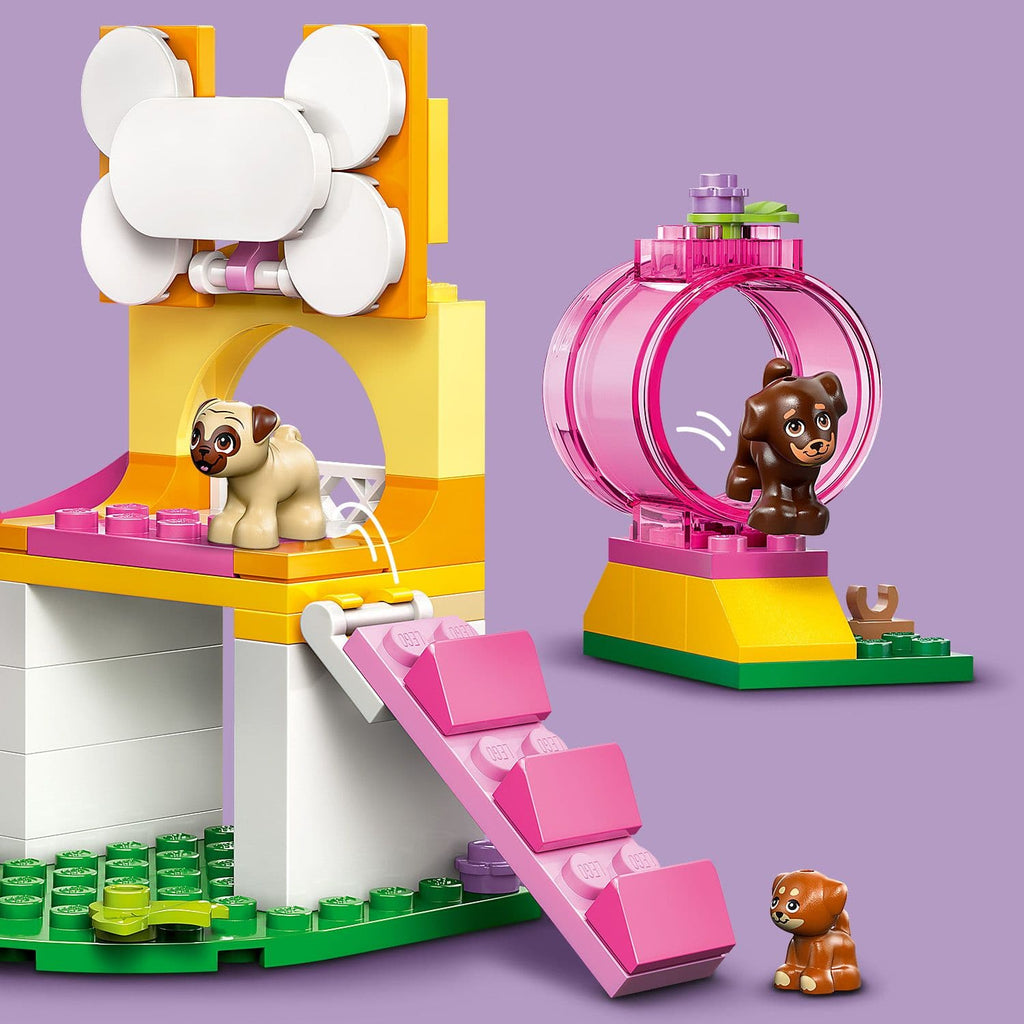 Set Chwarae Adeiladadwy Lego Friends 42665 Maes Chwarae i Gŵn Bach ar gyfer Plant 4 Oed a Hŷn