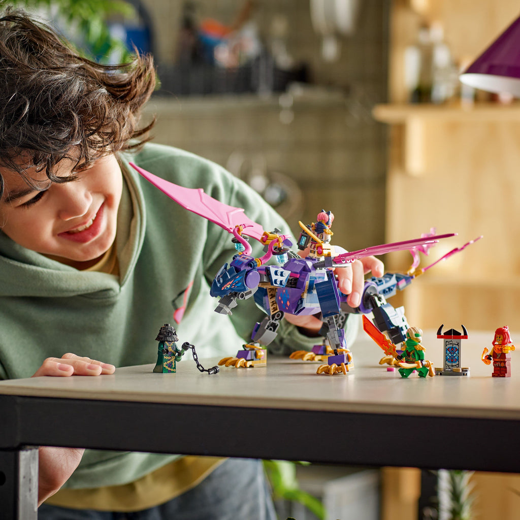 Set Chwarae Lego Ninjago 71842 Rontu y Ddraig Feistr ar gyfer Plant 7 oed a hŷn