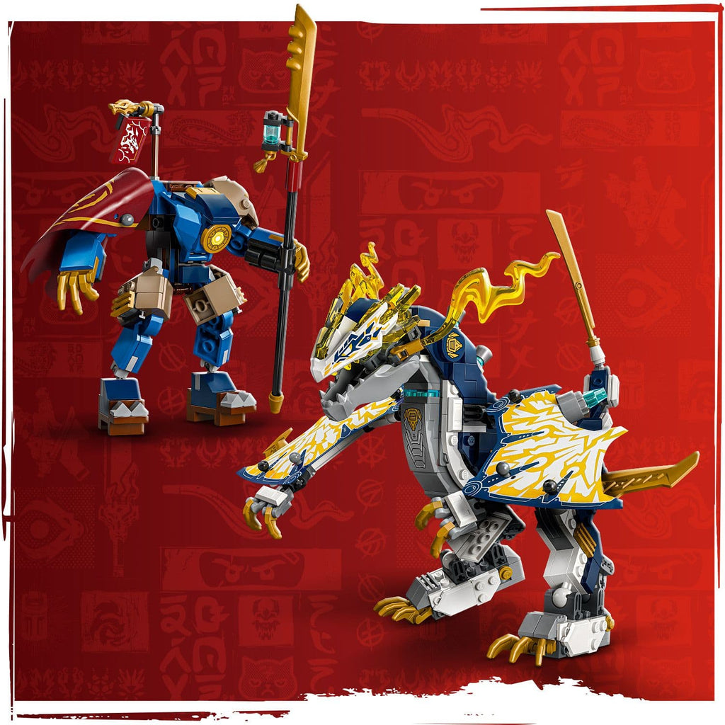 Set Chwarae Lego Ninjago 71843 Dyrnwr Mech Drwg Rogue ar gyfer Plant 8 oed a hŷn