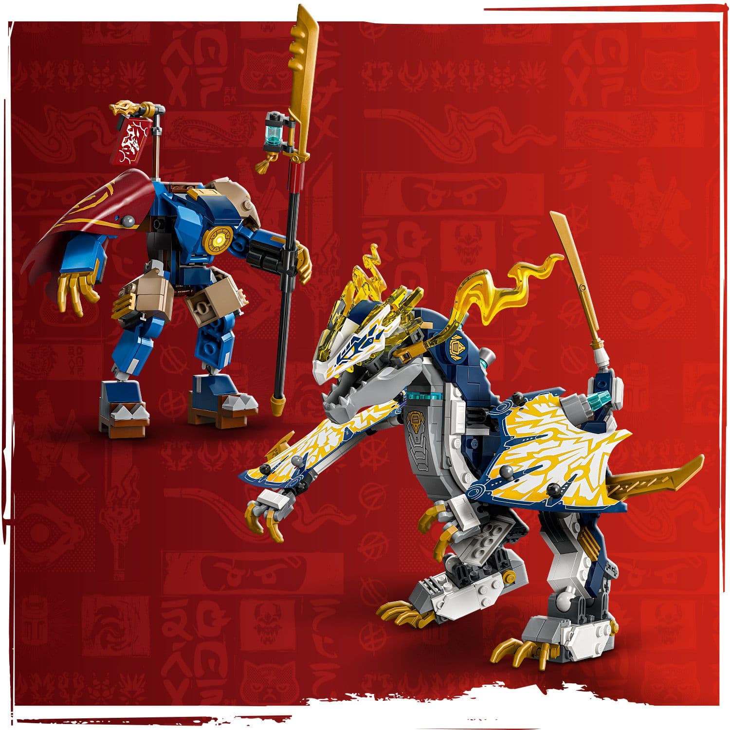 Set Chwarae Lego Ninjago 71843 Dyrnwr Mech Drwg Rogue ar gyfer Plant 8 oed a hŷn