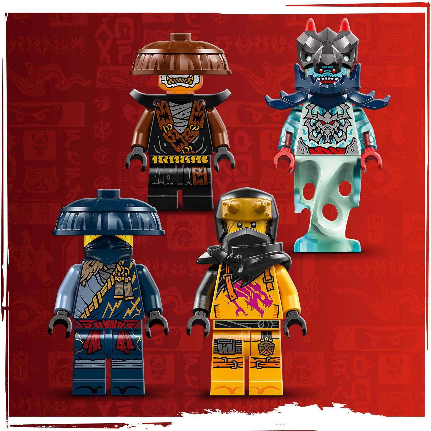 Set Chwarae Lego Ninjago 71843 Dyrnwr Mech Drwg Rogue ar gyfer Plant 8 oed a hŷn