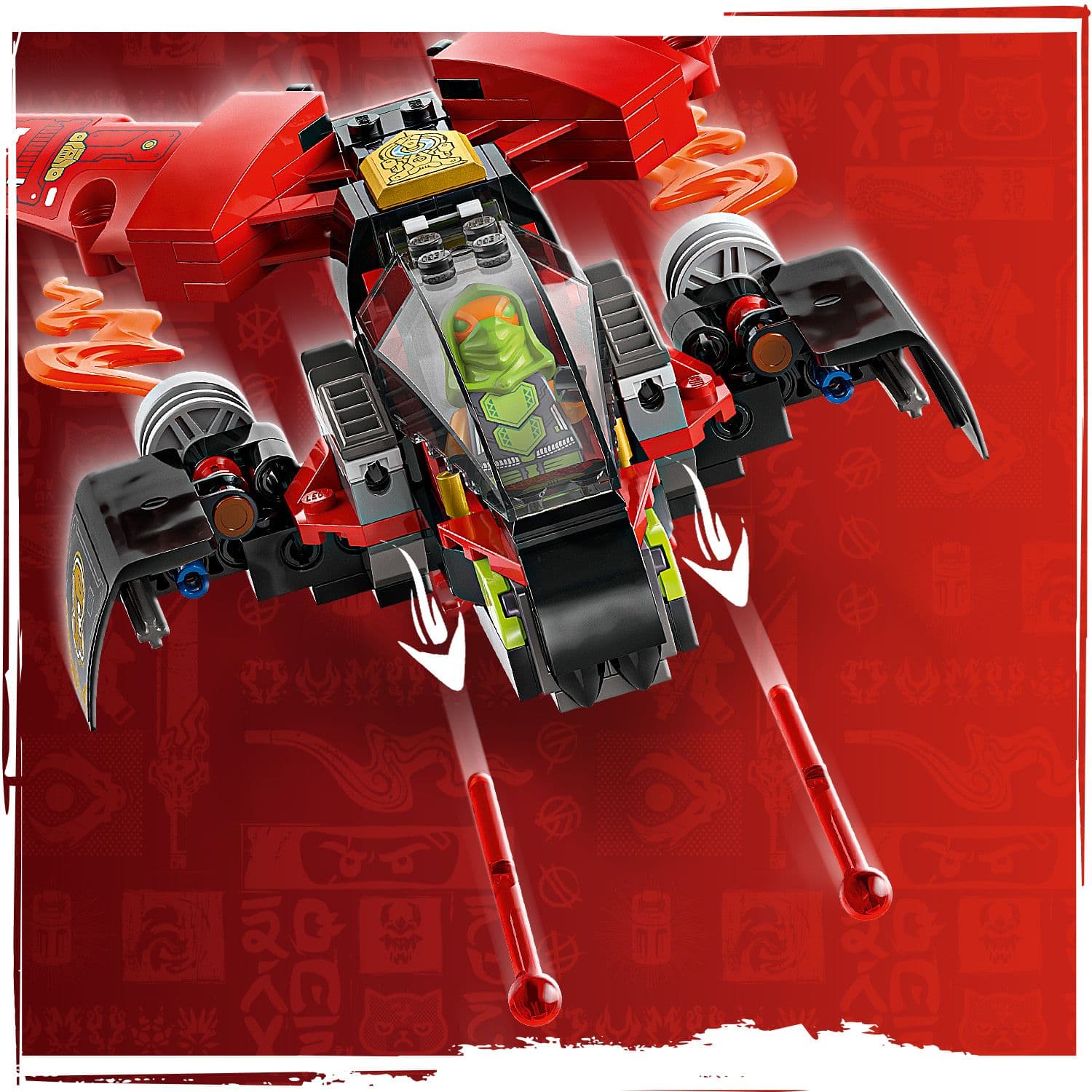 Lego Ninjago 71844 Set Chwarae Cerbyd Ymladd Ninja ar gyfer Plant 8 Oed ac yn Hŷn