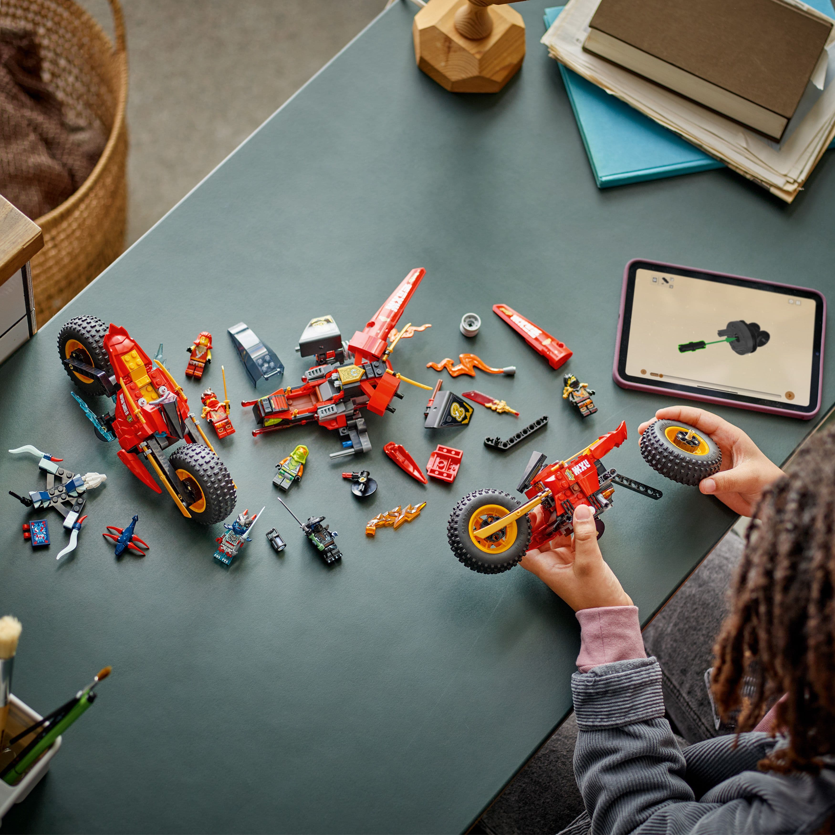 Lego Ninjago 71844 Set Chwarae Cerbyd Ymladd Ninja ar gyfer Plant 8 Oed ac yn Hŷn